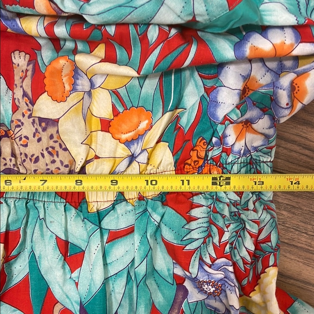 Gilligan O’Malley Vintage 1970s Cotton Hawaiian Style Maxi Dress EUC - Picture 12 of 12